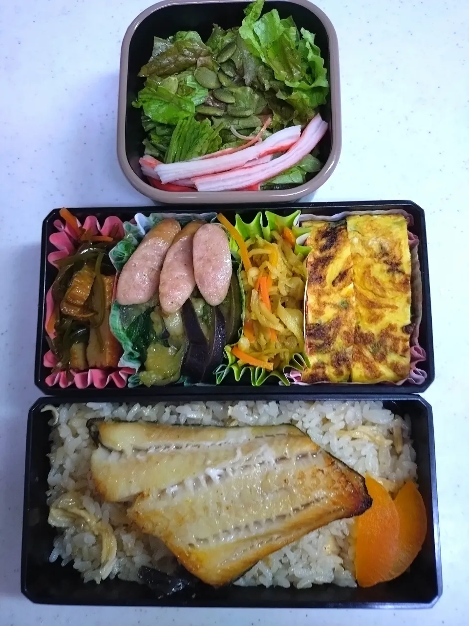 🍀2024/1022(火)湯葉炊き込みご飯弁当|ともちんさん