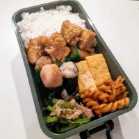 Snapdishの料理写真:焼き鳥弁当🌷|きゅーさん