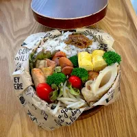 Snapdishの料理写真:令和6年10月21日(月)お弁当|みかりんさん