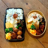 Snapdishの料理写真:2024.10.22の息子&私弁当|イズミさん