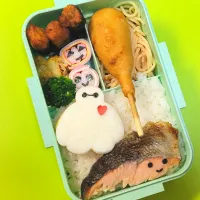 Snapdishの料理写真:鮭弁当| jasmine5さん