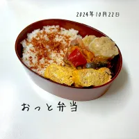 Snapdishの料理写真:夫弁当|miyuuuさん