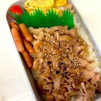 Snapdishの料理写真:男子高校生弁当|ぽててとさん