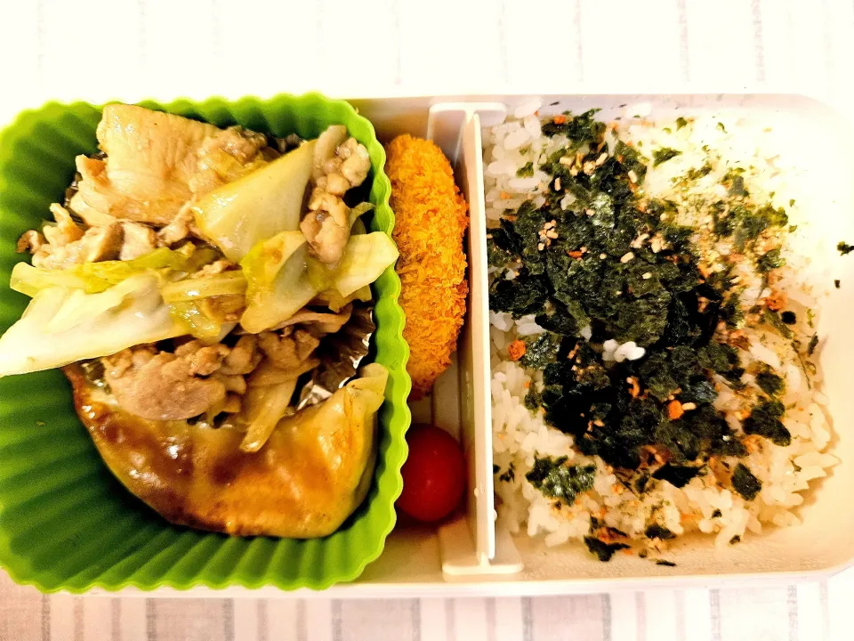 キャベツと豚肉の炒め物❤️旦那さんお弁当❤️|かおるcitronさん