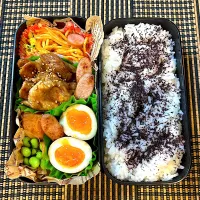 Snapdishの料理写真:今日の高校男子弁当|ミカリンさん