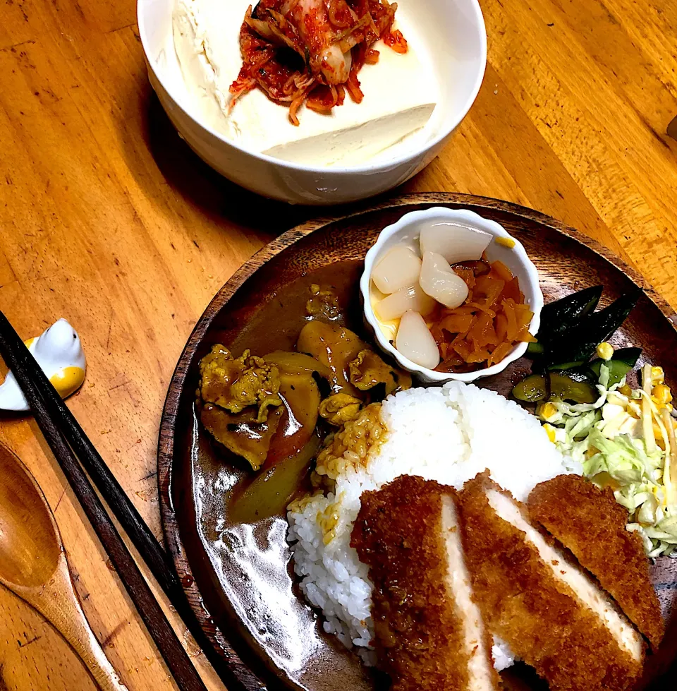 おでん→肉じゃが→カレーのプレート🍛|ミカさん