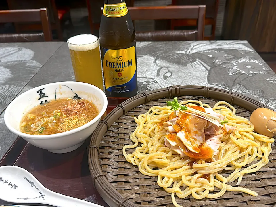 Snapdishの料理写真:西新宿　麺屋武蔵五輪洞　濃厚つけ麺|あべたかひろさん