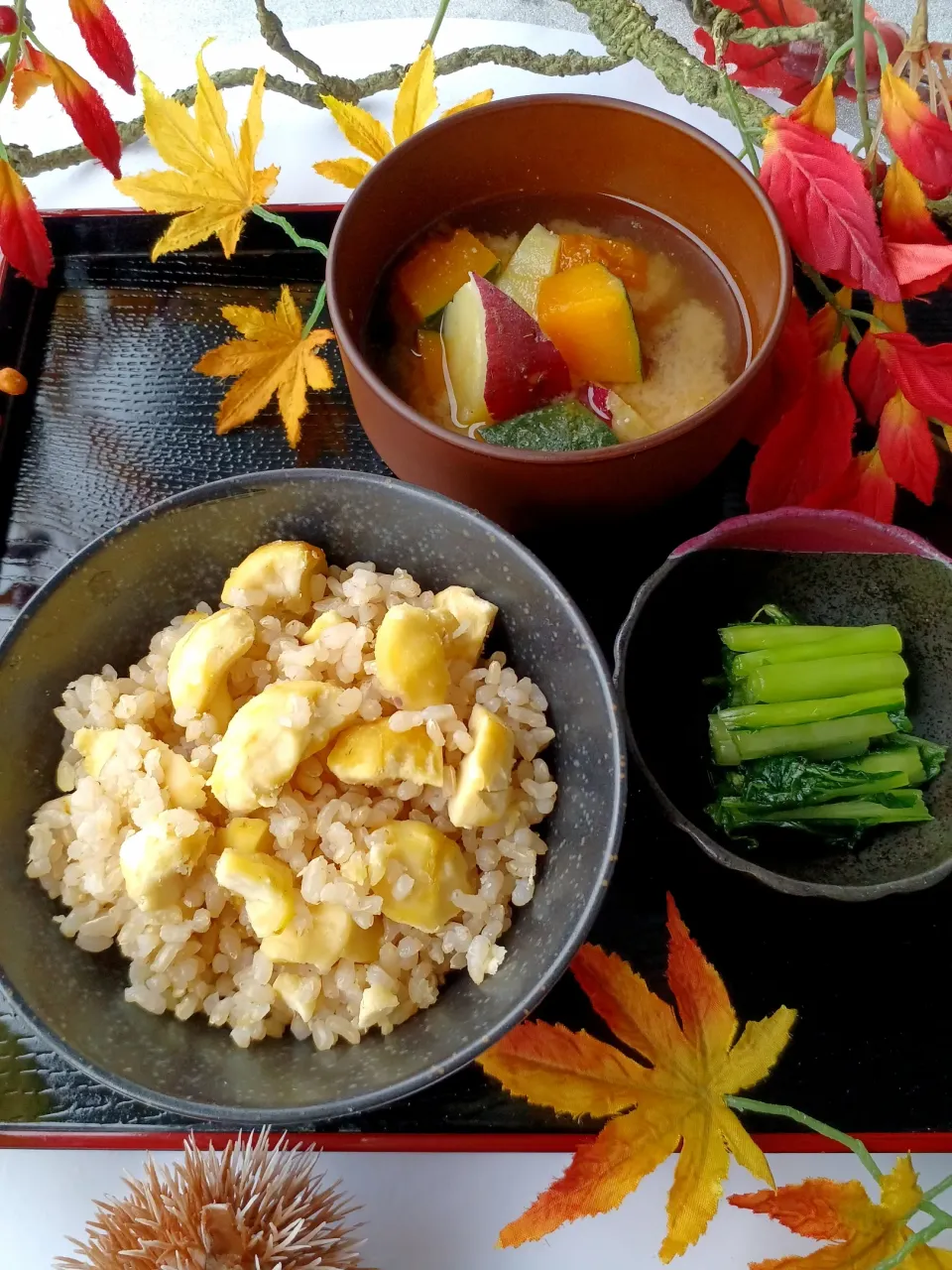 秋の味覚|おぜひめさん