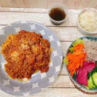 Snapdishの料理写真:ミートスパゲティ🍝|chou  chouさん