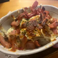 Snapdishの料理写真:ベーコン🥓さつまいものチーズ焼き|KOMAさん