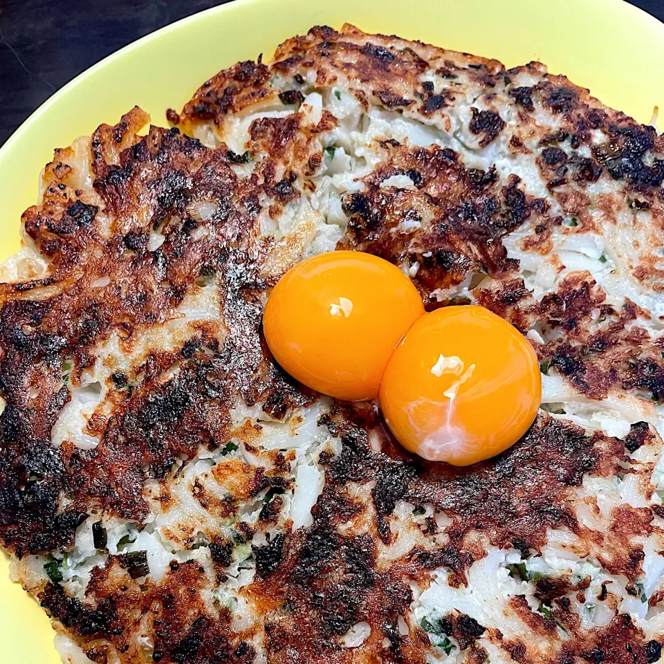 Snapdishの料理写真:刻みうどんのズボラ餃子風|DKさん