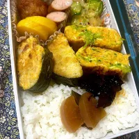 Snapdishの料理写真:おばあちゃんの手作り弁当👵|あーちゃんさん