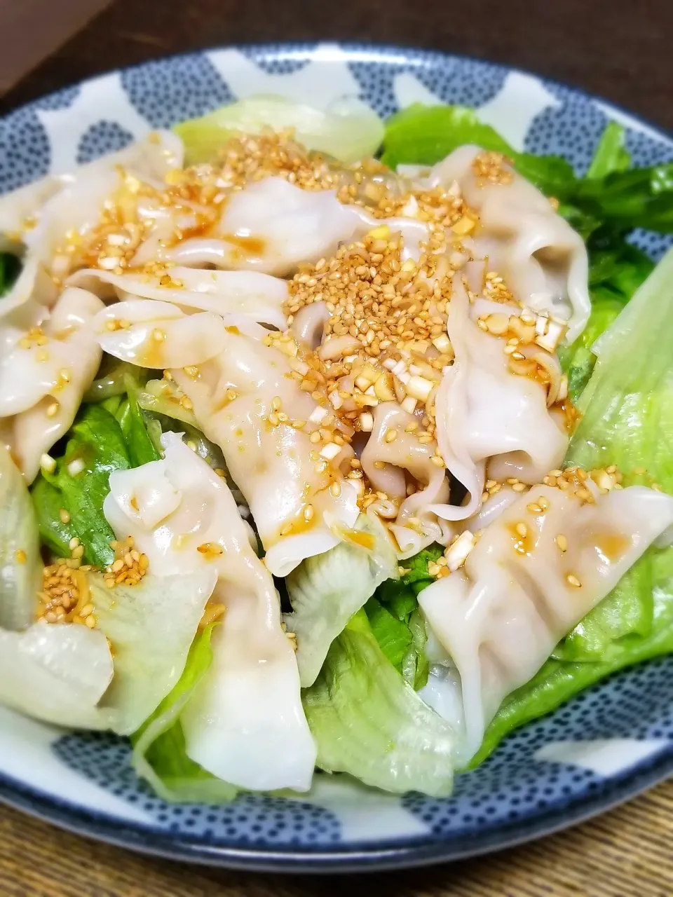 パパ作👨水餃子の香味ソースがけ|ぱんだのままんさん