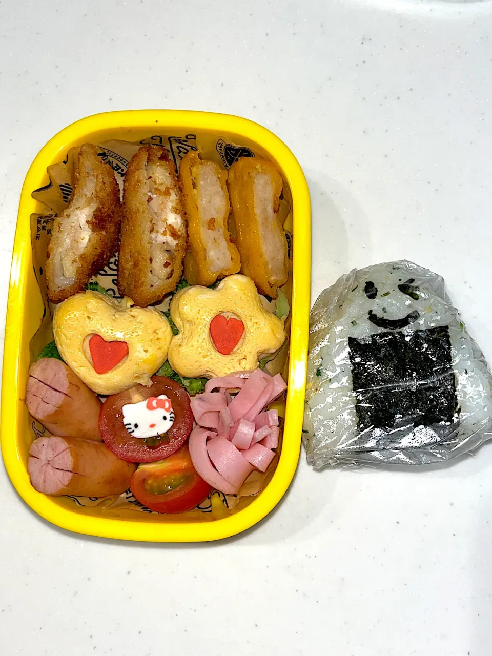 Snapdishの料理写真:3歳の遠足お弁当🚌☀️|kokoaさん