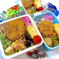 Snapdishの料理写真:コロッケ弁当| R☆Mさん