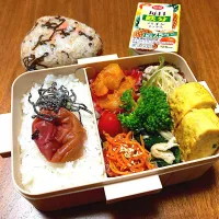 Snapdishの料理写真:10月23日お弁当＆朝練おにぎり