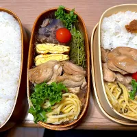 Snapdishの料理写真:照り焼きチキン弁当🍱|ふみふみさん