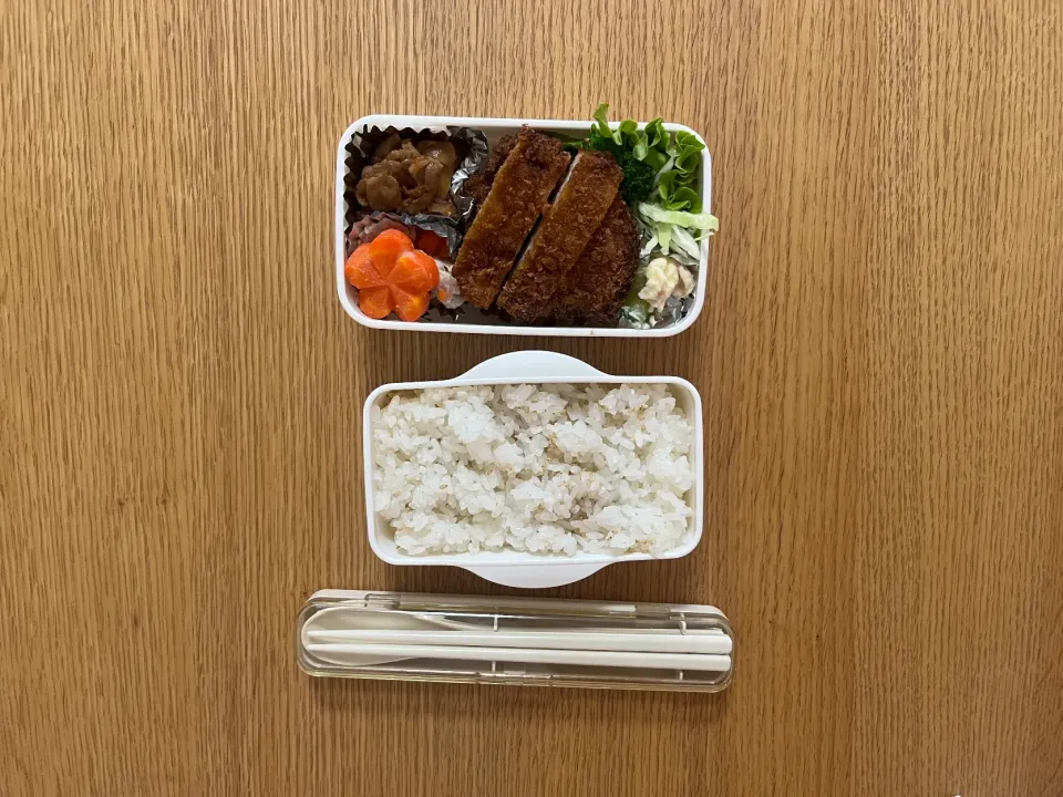 とんかつ弁当|まゆぽんさん