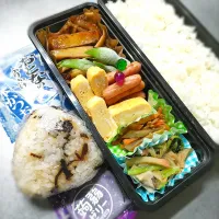 Snapdishの料理写真:2024/10/23高校男子お弁当| Kaoriさん