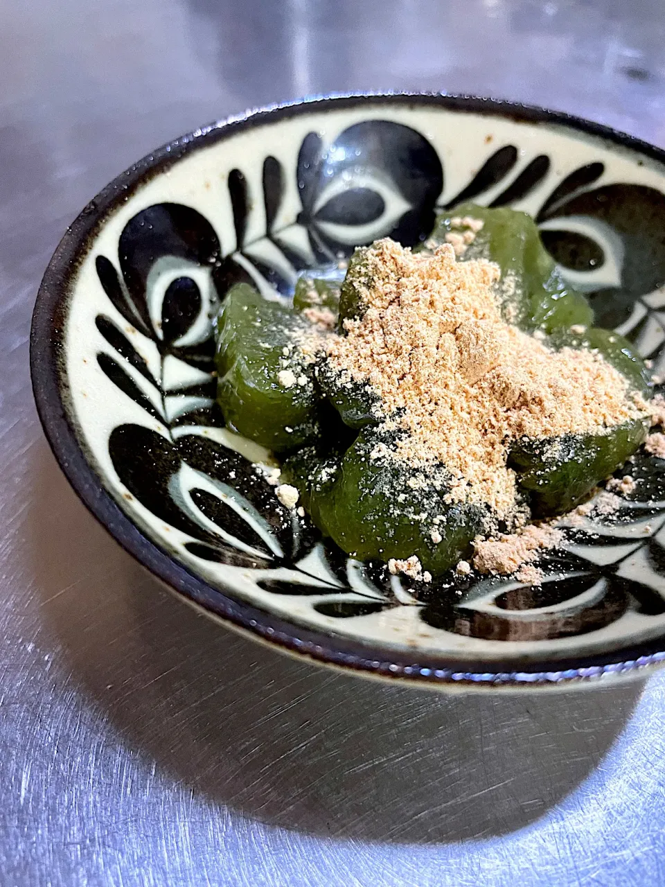 サイリウムで わらび餅風🌿
抹茶味🌿カロリーほぼなくて👌|🌿ぴぴさん