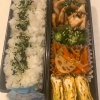 Snapdishの料理写真:10/23 高校生息子のお弁当|ちととんさん