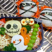 Snapdishの料理写真:ハロウィン弁当🍱|Sugarさん