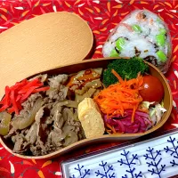 Snapdishの料理写真:自分弁当🍙|がおりんさん