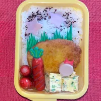 Snapdishの料理写真:コロッケ弁当|ズボラグータラ主婦さん