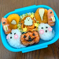 Snapdishの料理写真:👻息子のハロウィンお弁当🎃|じょうさん