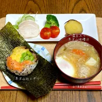 Snapdishの料理写真:朝ごはん|o-kazuさん