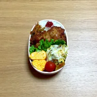 Snapdishの料理写真:ヒレカツ弁当|sachi ＊さん