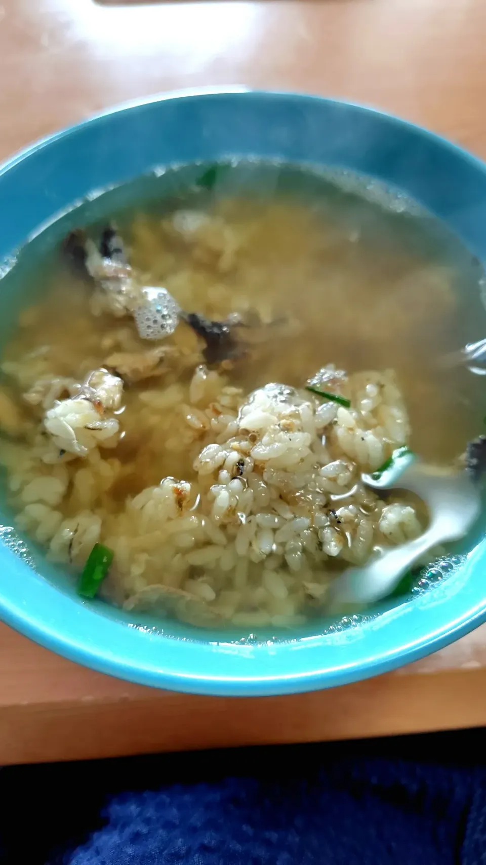 秋刀魚ご飯の出汁茶漬け|ハイドランジアさん