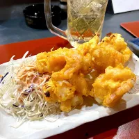 Snapdishの料理写真:小海老の天ぷら🍤|yokoさん