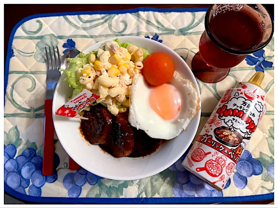 おうちでハワイ気分👀アロハ🤙ロコモコ丼|ワイントンさん