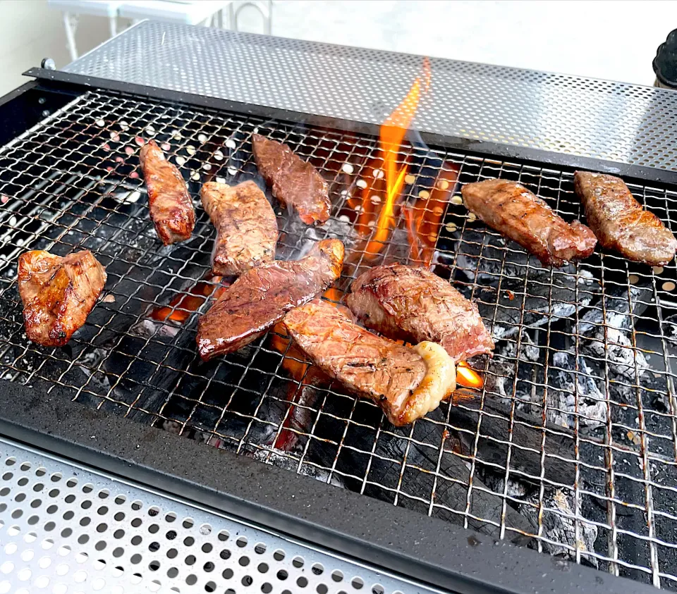 おうちBBQ🍖|しろやぎさんさん