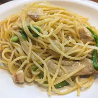 Snapdishの料理写真:鶏塩パスタ| nobさん