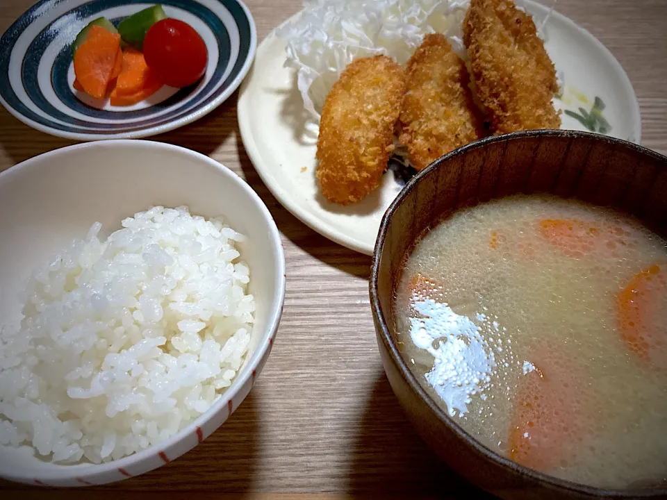 豚汁定食|海山つぶさん