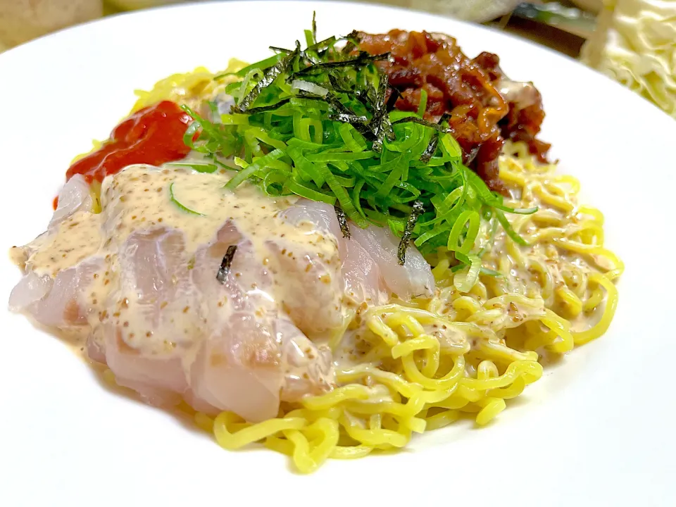 余りモンをいっぺんに食べれる冷麺|芹沢ゴロウさん