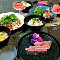 Snapdishの料理写真:😀元気出るようにお肉！|Yuriko Sugiharaさん