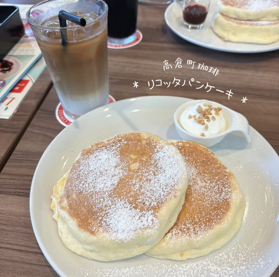 Snapdishの料理写真:リコッタパンケーキ🥞✨|nacchan♪さん