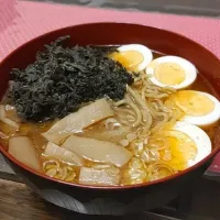 Snapdishの料理写真:地のり味噌ラーメン|kamekameさん