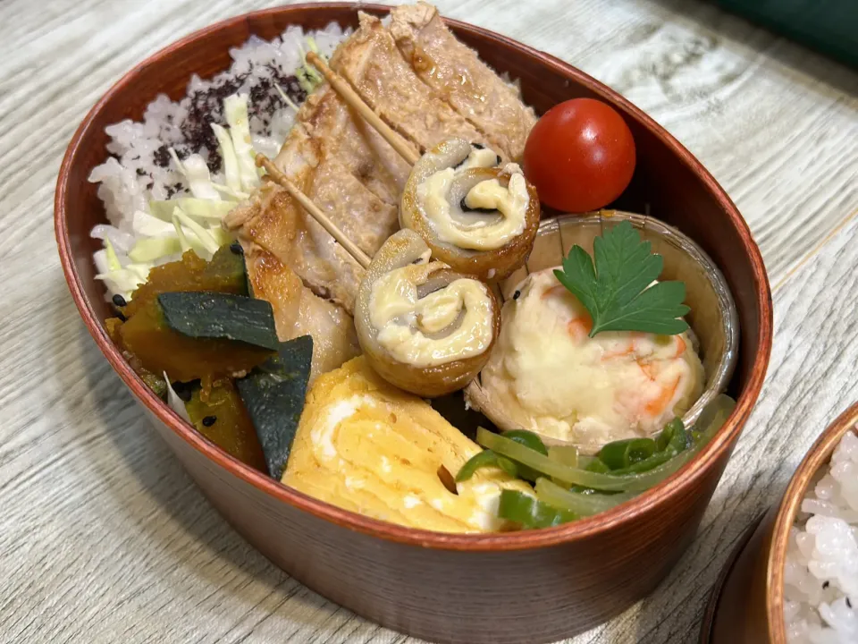 今日のお弁当は豚肉の味噌ステーキ|YUKIMAUさん