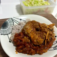 Snapdishの料理写真:ハンバーグカレー|なつなつさん