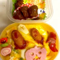 Snapdishの料理写真:食欲半減弁当|山口さんさん