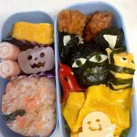 Snapdishの料理写真:妖怪達の弁当|山口さんさん