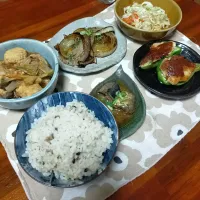 Snapdishの料理写真:ある日の夫飯|小林恵梨子さん