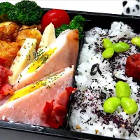 Snapdishの料理写真:今日のお弁当🍱です　20241024|パンダ🐼🐼パンダさん