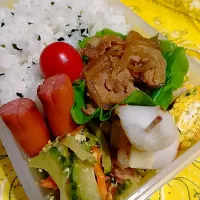 Snapdishの料理写真:ゴーヤーチャンプルー豚こま甘辛煮|yayoi.Kさん