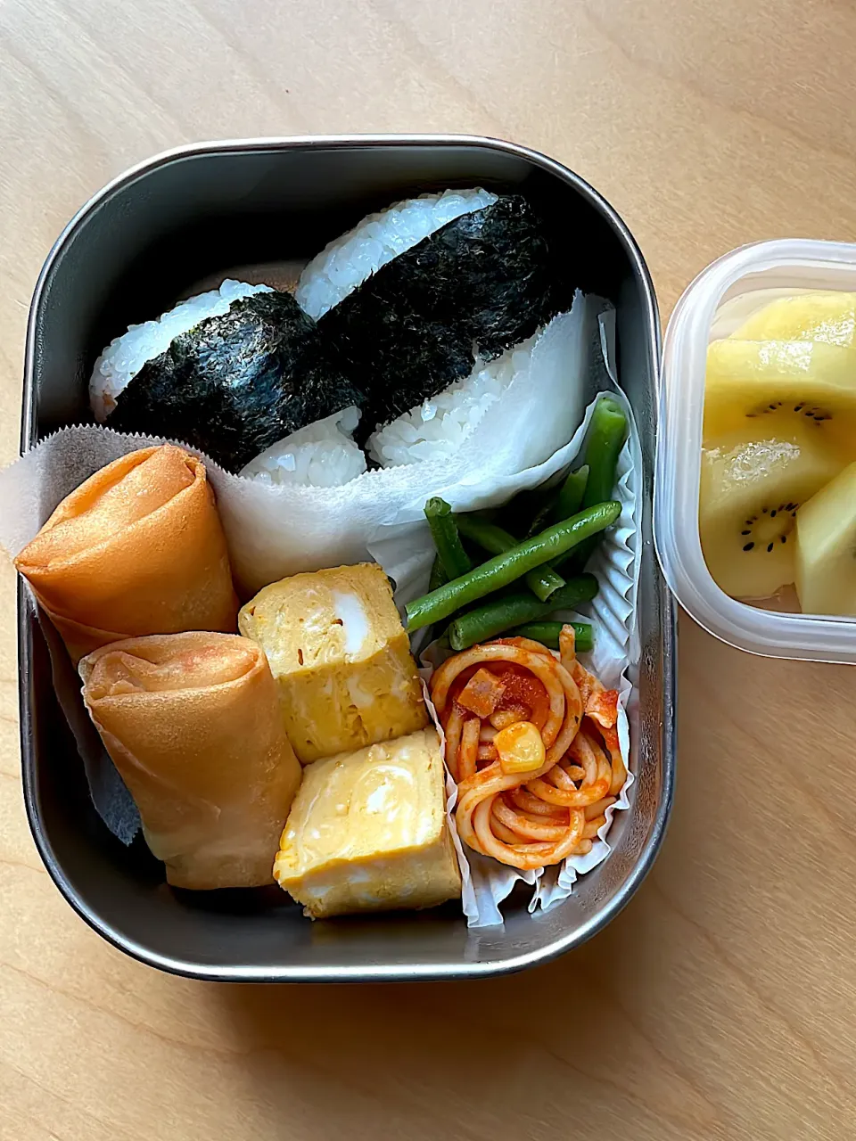 Snapdishの料理写真:今日の高校生男子弁当🍱|はぴたさん