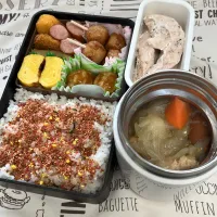 Snapdishの料理写真:2024.10.24今日のお弁当|お弁当の記録さん